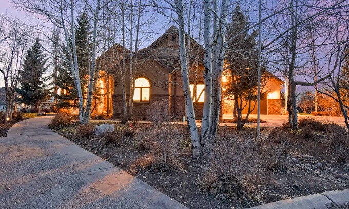 Lake Creek Estates House | Heber Luxury Chalet by InvitedHome | Fly Fishing, Hot Tub, Patios, Game Room