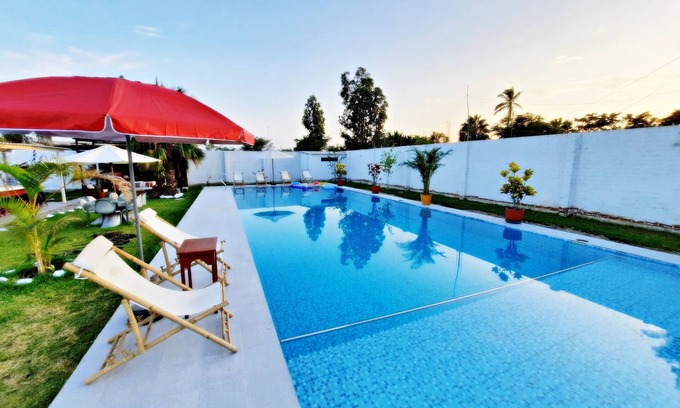 Manuel Antonio Mesones Muro Cottage | Hermosa Casa de Campo en Alquiler Vacacional en Ferreñafe con Piscina Grande