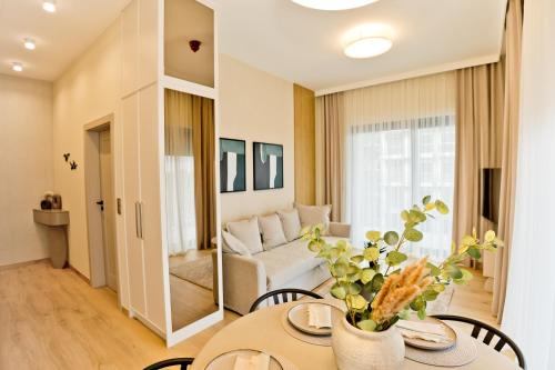 Mrzezyno Apartment | Hevenia Mrzeżyno 7 z widokiem na morze i prywatną sauną