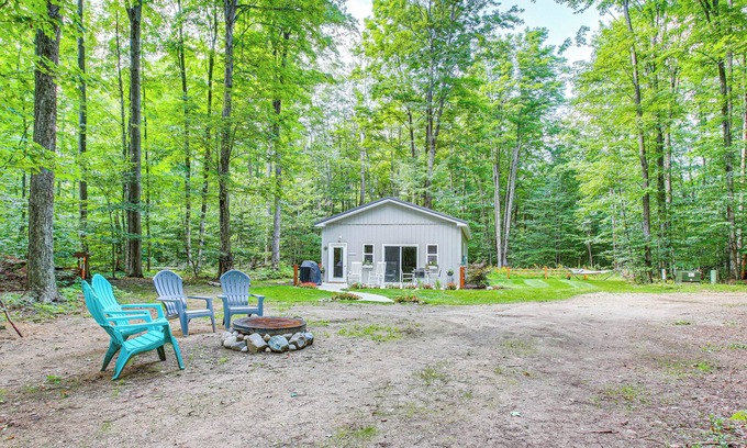 Almira Township House | Hike, Ski & Unwind: Michigan Escape w/Fire Pit!