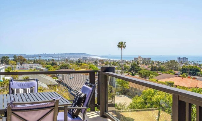 La Jolla Mesa House | Hillside 3BR Beach Retreat w/Sweeping Ocean Views