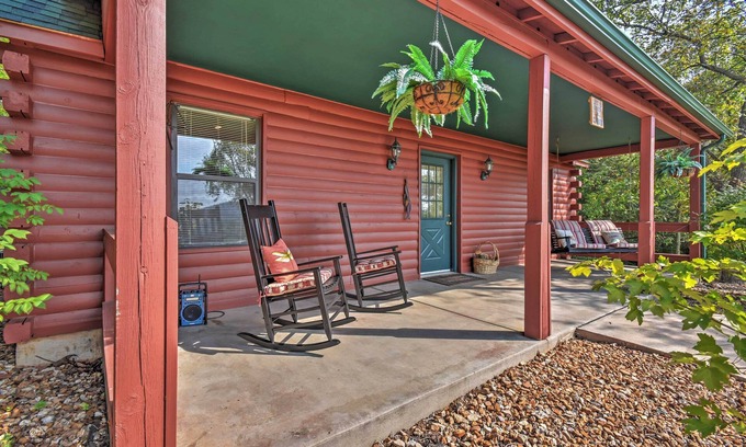 Defiance Cabin | Hillside Cabin on 43 Acres w/Private Lake & View!