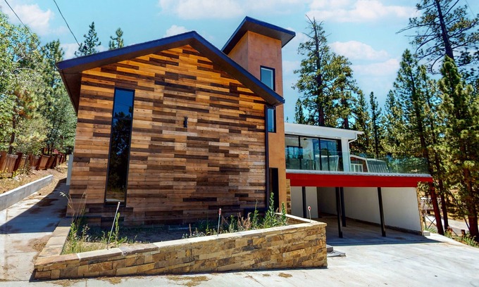 The Village Ski Chalet | Hillside Hideaway ~ Dog-friendly home with wraparound deck, grill, game room, & bar - walk to dining