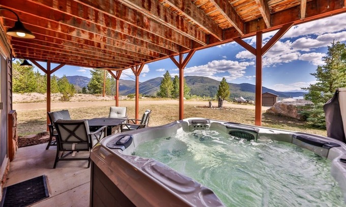 Grand Lake House | Hilltop Cabin with Million Dollar Lake Views Right by Grand Lake Lodge
