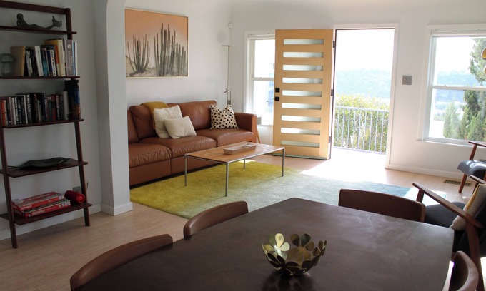 Cypress Park House | Hilltop house with views, pool, and lush garden