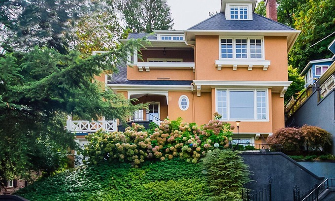 Portland Heights House | Historic Architectural Craftsman, exceptional views of city and Mtns.