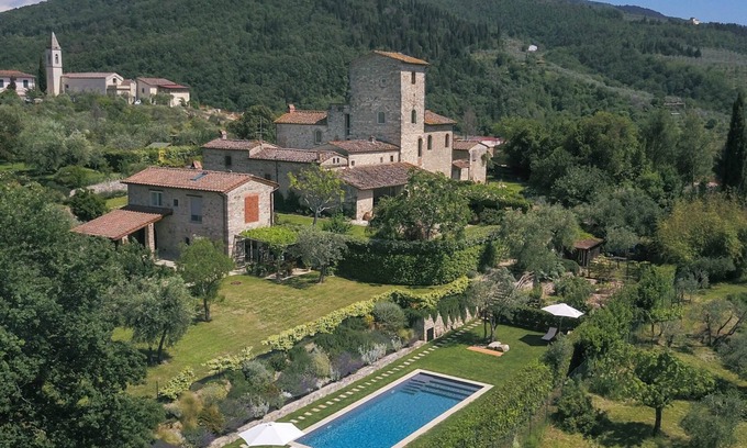 Bagno a Ripoli Villa | Historic design retreat near Florence (sleeps 12 comfortably/up to 15)
