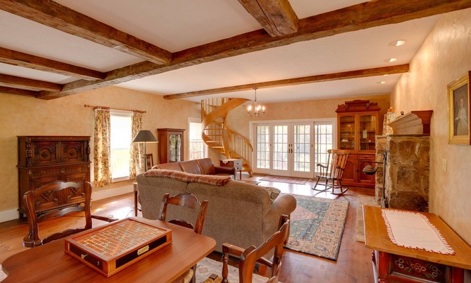 Canaan House | Historic New Lebanon Hideaway on 33 Private Acres!