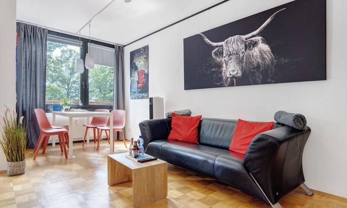 Region Hannover District Apartment | Holiday Apartment 'Meer Glück Am Steinhuder Meer' with Sea View, Wi-Fi and Air Conditioning