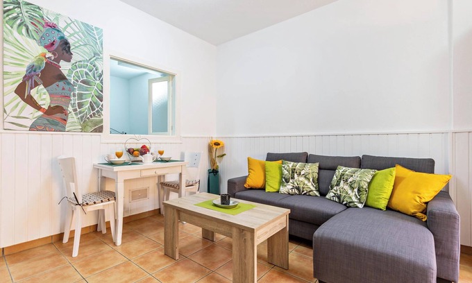 Tarajalejo Apartment | Holiday Apartment SaVoa Sea 365 near Beach with Open Terrace & Wi-Fi