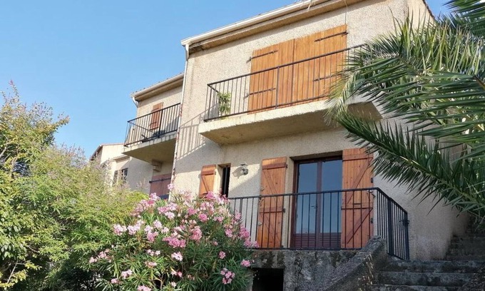 Propriano Apartment | Holiday Apartment "T2 Avec Terrasse Vue Sur Mer" with Sea View, Shared Pool & Private Terrace