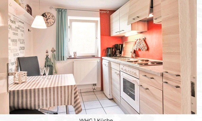 Fahrdorf Apartment | Holiday apartment with waterfront property and jetty directly on the Baltic Sea fjord