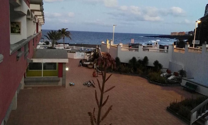 La Garita Apartment | Holiday flat with a balcony in a complex with a community pool by the sea