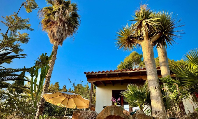 Tijarafe House | Holiday home for 2 pers., panorama sea view