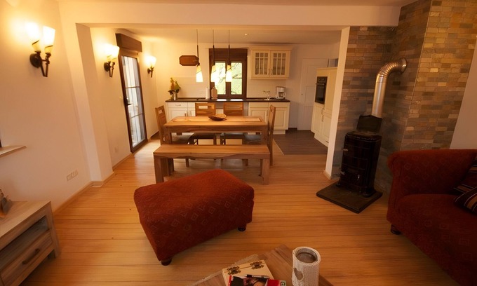 Forbach House | Holiday Home 'Paula' with Mountain View, Wi-Fi and Air Conditioning
