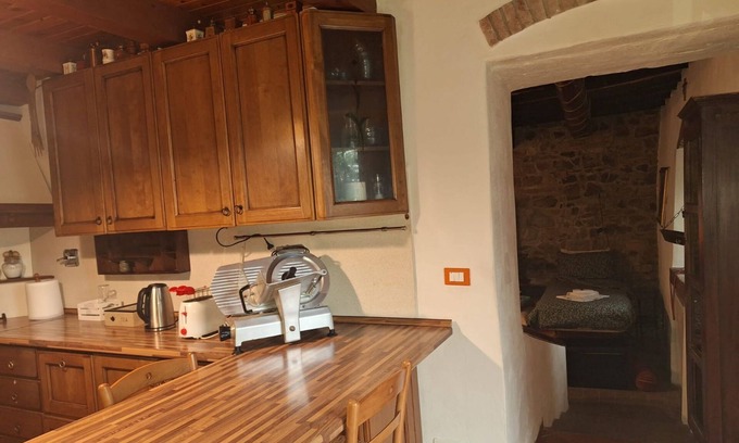 Pratolino House | Holiday Home 'Rustico Toscano Sopra Firenze' with Private Garden and Wi-Fi