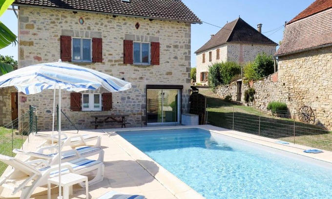 Loubressac House | Holiday Home Sarrouil by Interhome