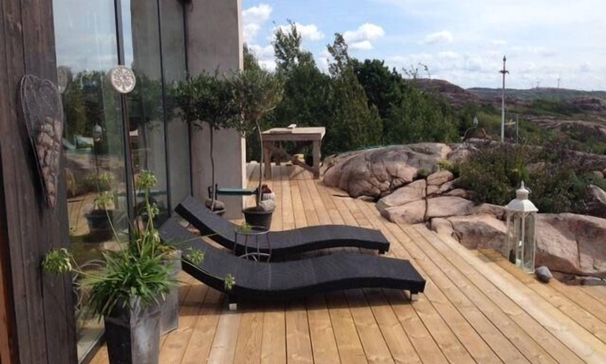 Kungshamn House | holiday home "Stora Utsikten" with water view