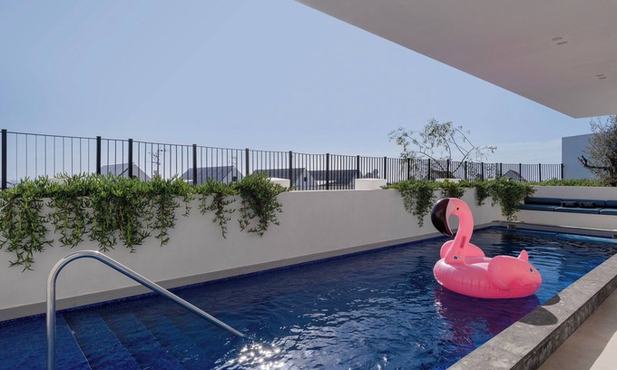 Costa Adeje Villa | Holiday Villa 'Karat Blue' with Sea View, Wi-Fi and Air Conditioning