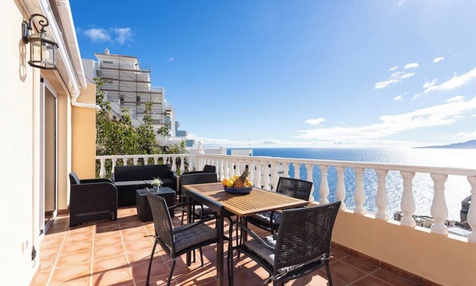 Tabaiba Apartment | Home2Book Amazing Sea Views, Terrace & Pool