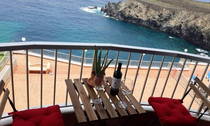 San Marcos Apartment | Homerez - 20 m away from the beach! Beautiful studio for 2 ppl. with shared pool