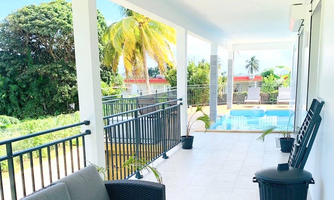 Capesterre-Belle-Eau Villa | Homerez - Amazing villa 10 km away from the beach for 8 ppl. with swimming-pool