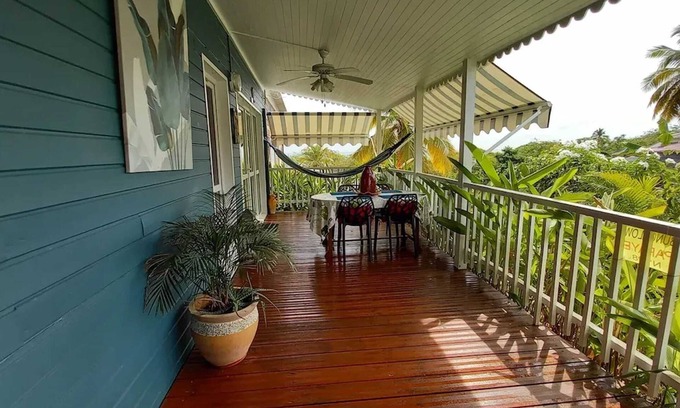 Bouillante House | Homerez - Bungalow in Bouillante, sea view