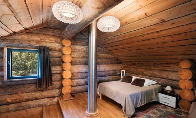 Le Thoronet Ski Chalet | Homerez - Chalet for 2 ppl. with shared pool, sauna, spa, hammam and terrace