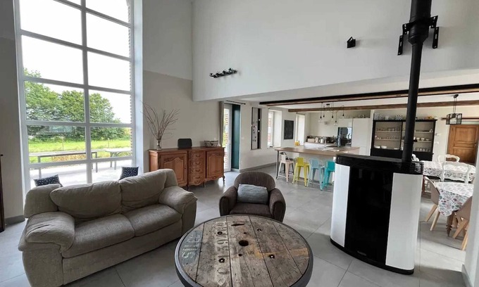 Saint-Aubin House | Homerez - Holiday home in Saint-Aubin