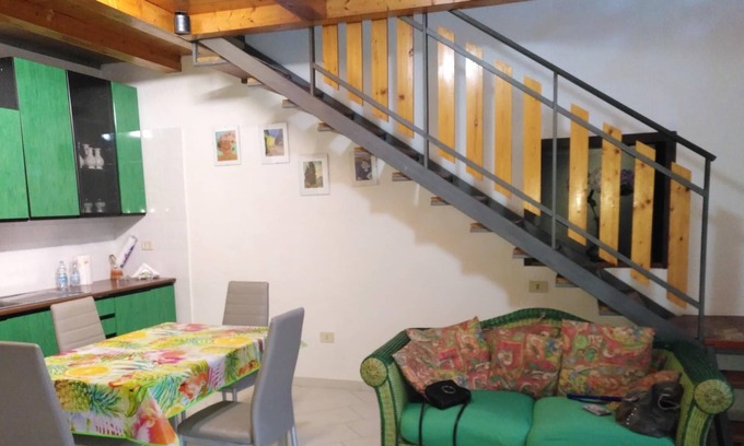 Pompei House | Homerez - House 8 km away from the beach for 4 ppl. with terrace at Pompei