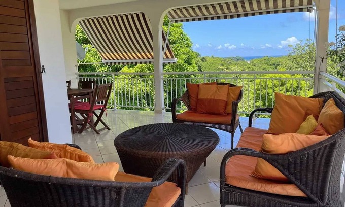 Sainte-Anne House | Homerez - House sea view Sainte-Anne