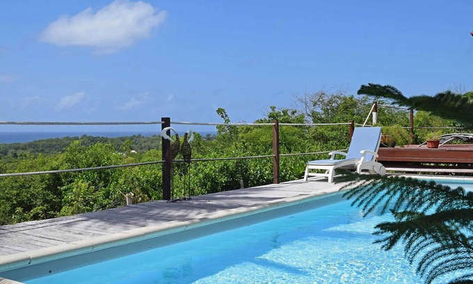 Sainte-Anne Villa | Homerez - Modern villa with pool in Sainte-Anne 154 m² sea view