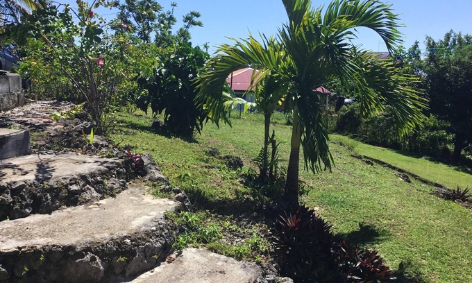 Les Abymes Apartment | Homerez - Studio 6 km away from the beach for 4 ppl. with sea view at Les Abymes