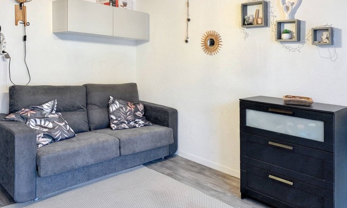Chamrousse Apartment | Homerez - Studio in Chamrousse with Balcony