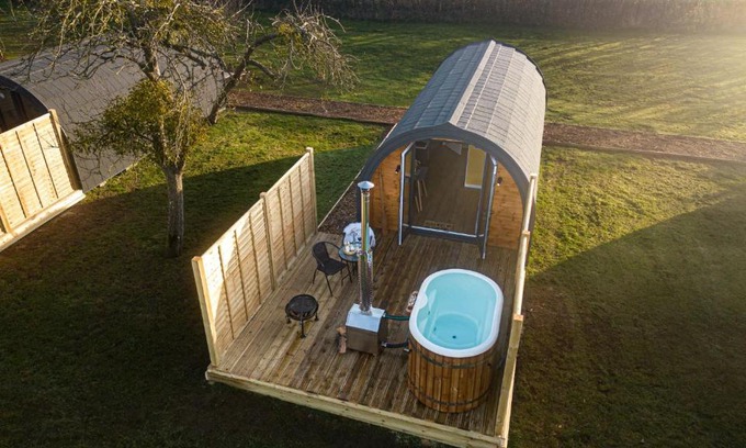 Yarley House | Honeycrisp, Apple Tree Glamping, Nr Wells