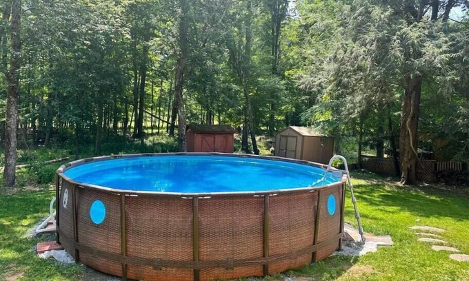 East Stroudsburg House | Hot Tub | Barrel Sauna | Pool | Cold Plunge
