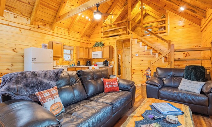Primrose Cabin | Hot Tub -Pet Friendly -Arcade & Corn Hole-Dock Access w/a Canoe & Paddle Board