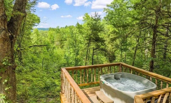 Jasper Cabin | Hot Tub Tower Private Bungalow Buffalo River