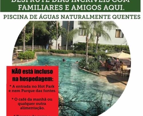 Pousada do Rio Quente Apartment | Hotel Luupi Agata Apto 142 - Rio Quente GO