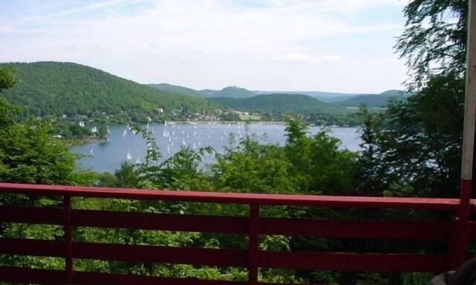 Scheid House | House in Bringhausen with Natural Garden and Beautiful View