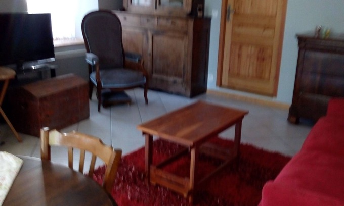 LʼArgentiere-la-Bessee House | House, large balcony with stairs down to the garden.