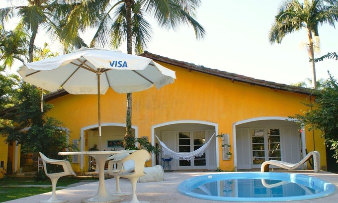 Guaiuba House | House on the Sand Guaiúba - 30m from the Beach | Guarujá/SP