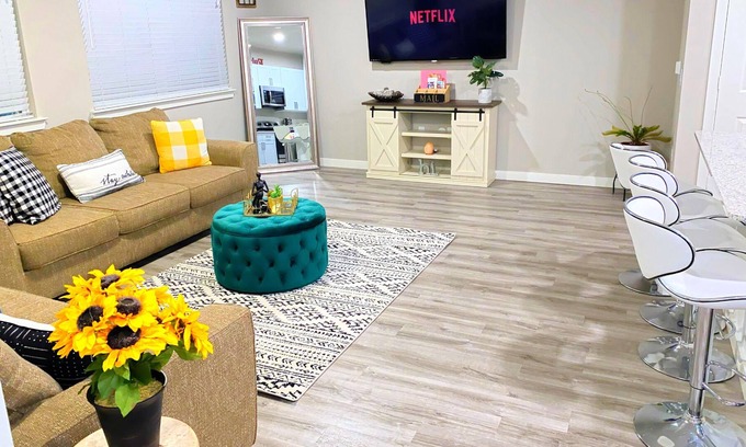 Barker Apartment | Houston Luxury Condo w/ Free Parking & Wifi