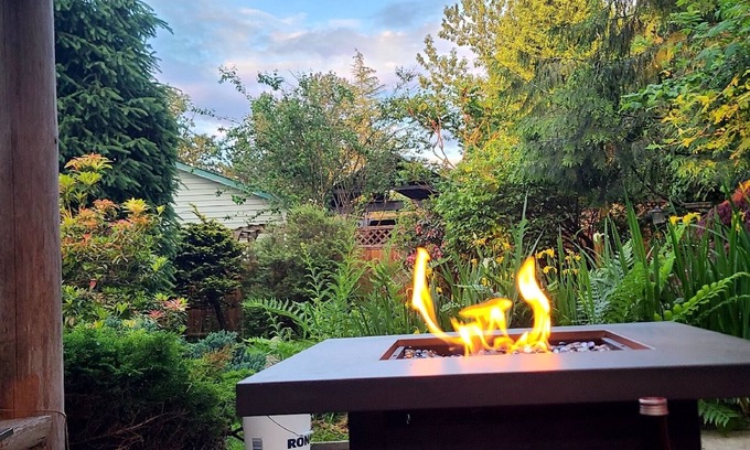 Maple Ridge House | Humble suite with separate entrance. Hot Tub and Firepit included.