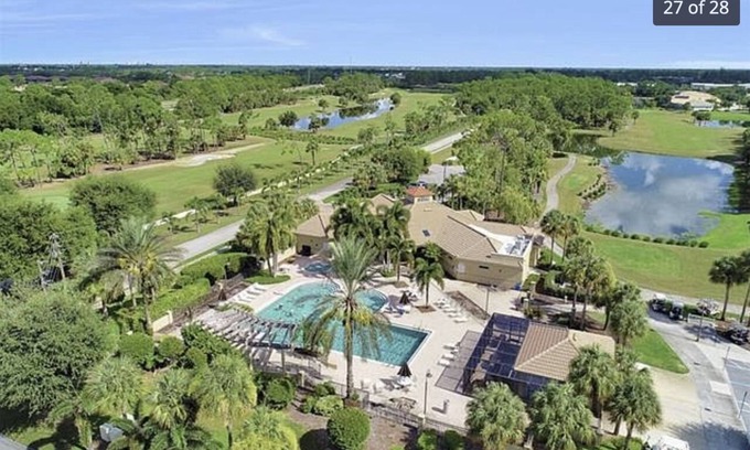 Bonita Springs Villa | Hunters Ridge Golf Resort Bonita, Pools, Villa includes hot tub, golf cart