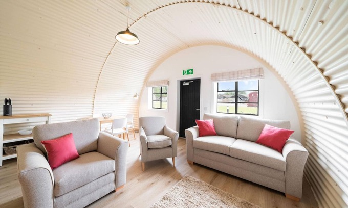 Crieff Apartment | Hut 36 at Cultybraggan Camp