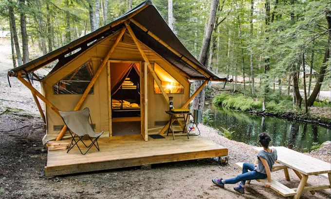 Conway Cabin | Huttopia White Mountains