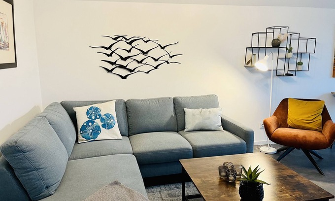 Busum Apartment | Hygge North Sea dream in modern new build