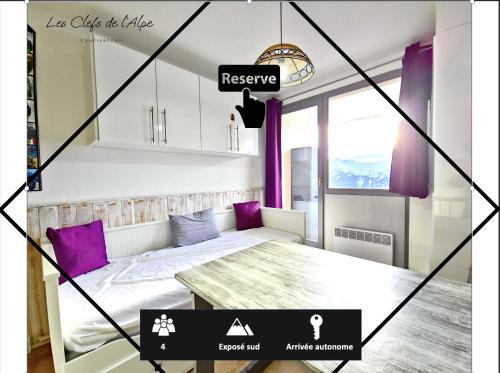 Eclose-Est Apartment | Idéal vacances Studio 4 personnes Jolie vue sud !