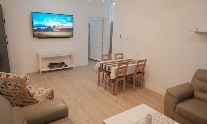 Riyadh Apartment | Ikea style 2-bedroom with big kitchen & living room